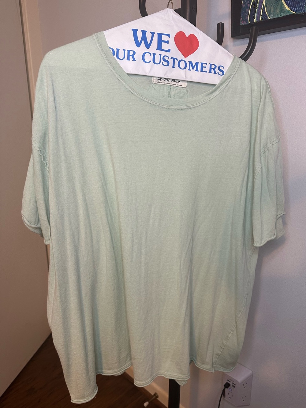 We The Free in green size medium